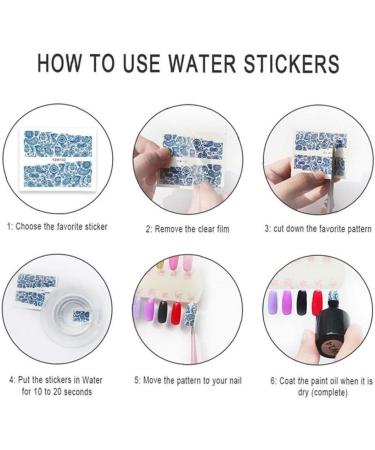 Girls' Rabbit Designs Cat Designs Nail Sticker Water Transfer Nail Art Decals - Buy Online on GoSupps.com