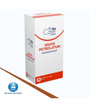 Dynarex White Petrolatum Petroleum Jelly 4 oz. Tube - Skin Repair & Soothing Relief - Buy Online on GoSupps.com