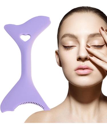 Eyeliner Guide Tool - Multifunctional Lightweight Portable Eyeliner Stencils - Eyeliner Stickers for Winged Eyeliner Lashes Lip Liner Mascara Shield Purple - Buy Online on GoSupps.com