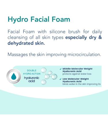 Equalan Pharma Hydro Facial Cleansing Foam 100ml - Buy Online on GoSupps.com