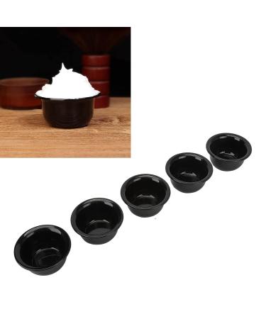 Luxurious 5-Piece Beard Soap Dish Set - Durable Foam Bowl with Glossy Finish | Space-Saving Design for Ultimate Grooming - Buy Online on GoSupps.com