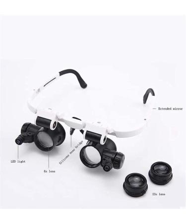 Professional Magnifying Lens Wearable Hd Suitable for Repaimobile Phclock Engraving Identification Full of Stars - Buy Online on GoSupps.com