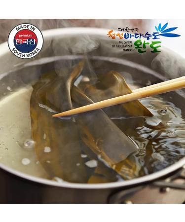 NongHyup Wando Dashima Kombu: 100% Dried Korean Seaweed for Dashi Broth (150g/5.29 oz) - Buy Online on GoSupps.com