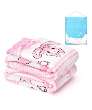 LittleForbig Adult Printed Diaper 2 Pieces - Baby Usagi (Medium 71-96 CM) Pink M - Buy Online on GoSupps.com