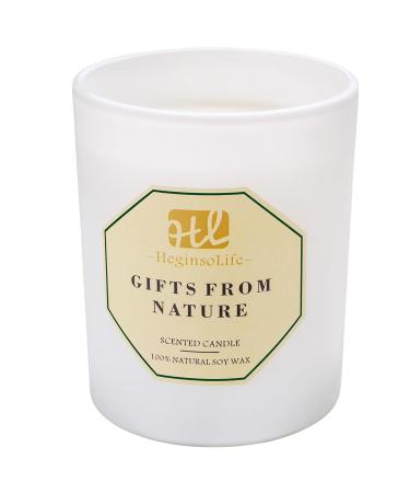 Gifts from Nature Scented Candle - Premium Natural Aromatherapy Long-Lasting Eco-Friendly Soy Wax Ideal Gift for Home D cor Relaxation & Stress Relief