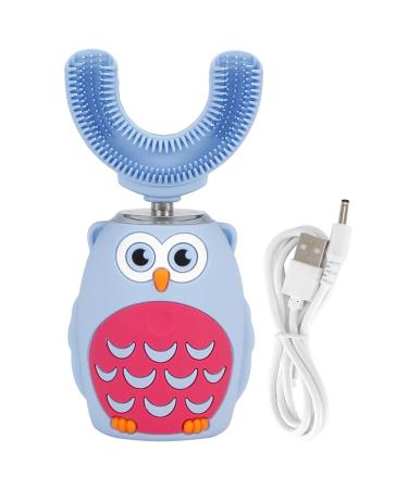 Language function Children's electrical toothbrush silicone material and form toothbrush head toothbrush IPX7 toothbrush with 3 cleaning modes