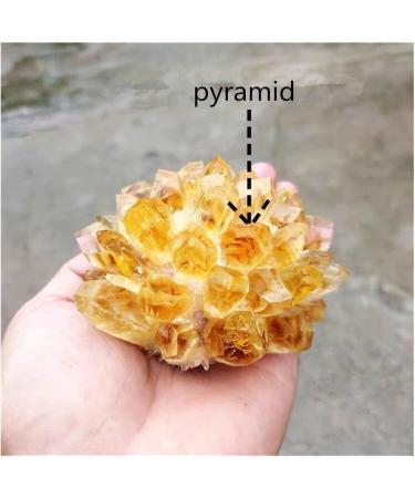 Natural Crystal Rough Raw Citrine Natural Quartz Stone Crystal Cluster Yellow Specimen Home Decoration Decoration (Color : A Yellow Size : 200-300g) 200-300g A Yellow - Buy Online on GoSupps.com