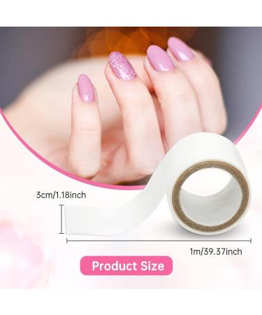 Luvadeyo Self-Adhesive Silk Nail Wraps - 3 Rolls Strengthening Protection for UV Gel & Acrylic Nails | Nail Art Tool - Buy Online on GoSupps.com