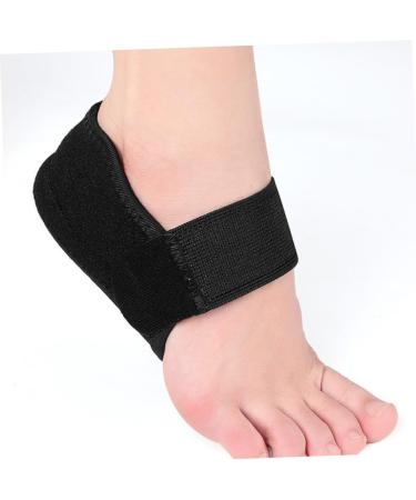 Beaupretty Heel Cover & Achilles Pad - Silicone Heel Guards for Ultimate Foot Protection | Breathable Gel Cushion | Black 12.8x8.2cm - Buy Online on GoSupps.com
