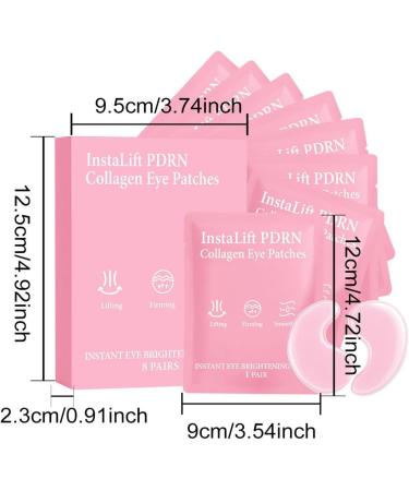 Collagen Eye Patches 30 G Moisturizing Gel Patches for Puffy Eyes Dark Circles Fine Lines AntiWrinkle Moisturizing Eye Masks Firming Eye Care for Women Men Smooth Hy - Buy Online on GoSupps.com