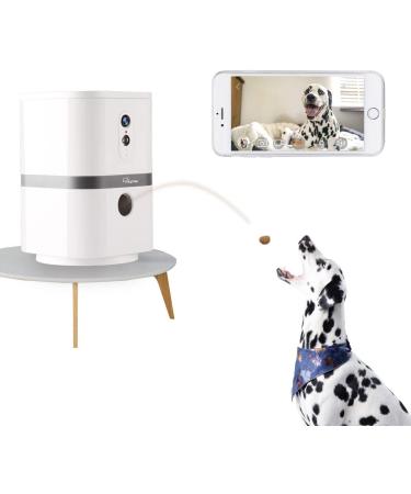 SKYMEE Petalk AI II: WiFi Dog Camera with Treat Dispenser, 180 PTZ, Night Vision - Alexa Compatible - Buy Online on GoSupps.com