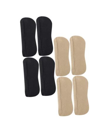 Housoutil 4 Pairs Foot Cushions for Heels Heel Patches Heel Cushions for Back of Heel Non Slip Heel Pads Heel Grips Mens Shoes Toe Men's Shoes Foam Liner Men and Women