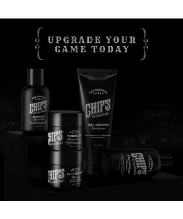 Chips High Maintenance Moroccan Texture Paste with Coconut & Argan Oil - 2 oz Pomade for Men, Hair Putty for Natural Hold & Shine - Buy Online on GoSupps.com