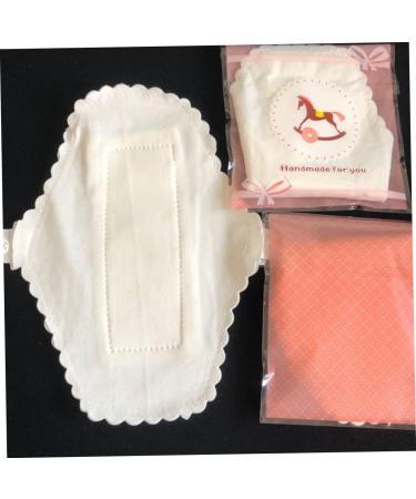 Reusable Menstrual Pads 9pcs | Washable Mama Cloth Pads | Cotton Reusable Napkins | Feminine Pads for Pregnant Women | Pack of 9 - Buy Online on GoSupps.com