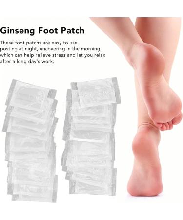 Topyond Foot Pads 30PCS for Removing Toxins and Inflammation Ginseng Foot Patches Stress Relief for Better Sleep Body Health Care - Buy Online on GoSupps.com