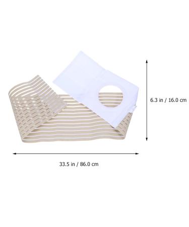 SUPVOX Ostomy Belt for Colostomy Patients - Unisex Stoma Support Wrap with Stoma Opening (Size S) - Buy Online on GoSupps.com