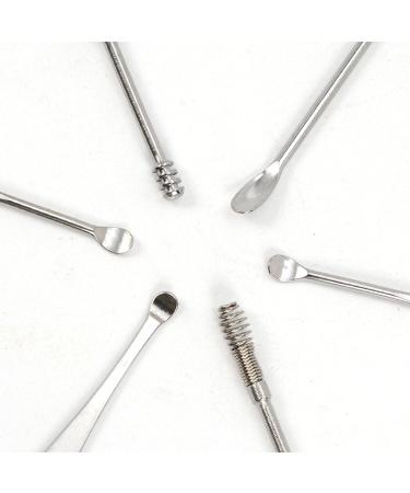 /L Ear Wax Removal Kit Ear Wax Remover Tool Portable Stainless Steel Ear Cleaner Tool Kit Reusable Ear Curette with Storage Box Portable - Buy Online on GoSupps.com