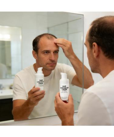 Hair Concealer - Dark Circle Filling Cream | Waterproof and Sweat-Resistant Coverage Cream 30ml For Adults Men Women Friends Daily Use Home Aquatic Activities - Buy Online on GoSupps.com