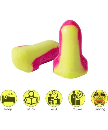 Halovie Earplugs for Sleep - 50 Pairs of Foam Hearing Protection with SNR 35dB | Soft Noise Suppression Earplugs - Buy Online on GoSupps.com