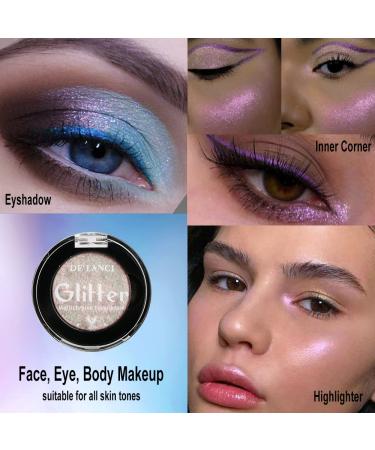Afflano Glitter Eyeshadow - Intense Color Shifting Duo Chrome Makeup for Eyes and Face - Buy Online on GoSupps.com