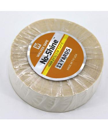 No Shine Double Sided Roll Tapes for Men | Adhesive for Hair Systems Toupees Wigs & Extensions (12 Yards x 1 Inch) - International Shipping Available - Buy Online on GoSupps.com