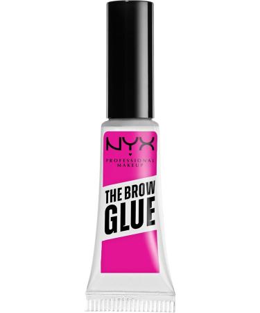 NYX Professional Makeup Duo Set Eyebrow Fixing Glue 16H Hold The Brow Glue Shade: Transparent (01) + Epic Ink Liner Felt Tip Eyeliner Waterproof Shade: Black (01) - Buy Online on GoSupps.com