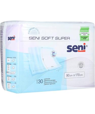 Seni Soft Super Medical Pads 90x170 cm | 1 Box (2 x 30 Pieces) - Best International Shipping eCommerce - Buy Online on GoSupps.com