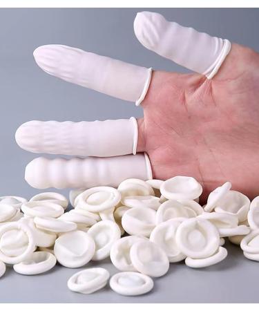 Buy Finger Cots - 100pcs & 200pcs Latex Rubber Protectors | Anti-Slip Anti-Dirt Waterproof for House Work - Buy Online on GoSupps.com
