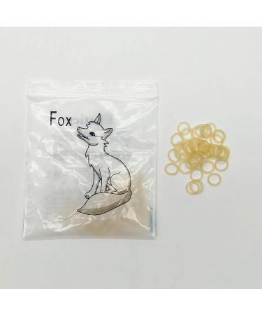 MIBICIRI 5 Pack(500pcs)1/4 Dental Orthodontic Rubber Bands Orthodontic Elastic Orthodontic Supply (fox) - Buy Online on GoSupps.com