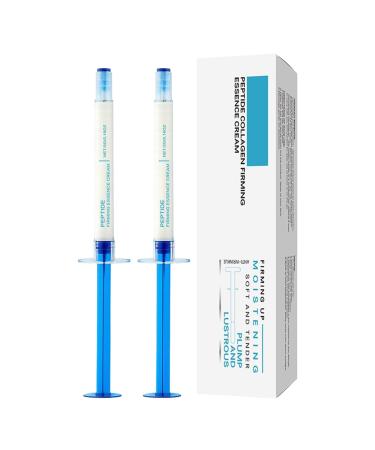 Cr me Essenc Raffermissante Aux Peptides De Collag ne Hydratation En Profondeur 10ml Cr me Raffermissante Pour La Peau lastique Anti-rides Micromol culaire Aspect Plus Ferme Et Doux Pour Femme