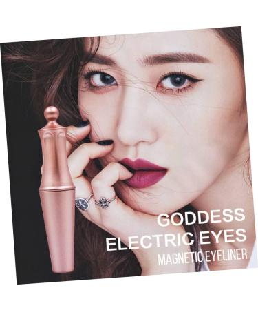 CANIGHT 2pcs Liquid Eyeliner Mascara Sticky Magnetic Eyeliner Fakeaway Makeup Glow Gel Coloring Pigment - Buy Online on GoSupps.com