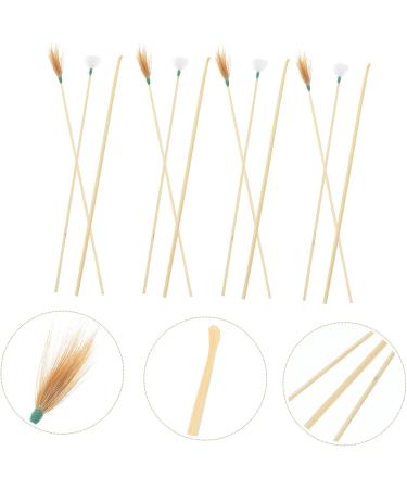 Eco-Friendly Bamboo Earwax Removal Stick Set - 5-Piece Ear Pick Cleaning Kit for Home & Travel | Sustainable Chicken Accessories - Buy Online on GoSupps.com