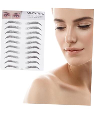 Beavorty 6 Pcs 3d Eyebrow Stickers Makeup Tools Makeup Stickers Eyebrow Stencils Cosmetic Bag Miss Make up - Buy Online on GoSupps.com