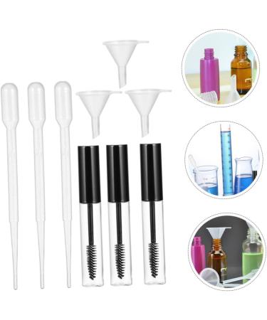 VINTORKY 9 Set Empty Mascara Bottle Lip Balm Bottles Mascara Bottles Empty DIY Lipstick Tubes Transparent Abs - Buy Online on GoSupps.com