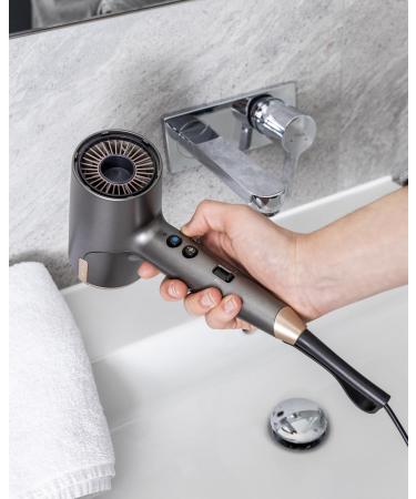 Remington D6077 Hair Dryer 120 km/h Powerful Air Flow 4 Attachments & 8 Settings for Quick Styling - Buy Online on GoSupps.com