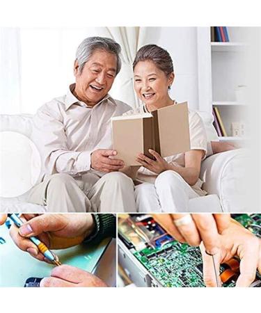 Magnifying Glasses for Hobbies Reading Magnifier 20x Magnifying Glass - High Magnification Magnifying Glass HD Desktop Magnifying Glass with LED Light Old Man Reading Repair Mobile Phone Repa - Buy Online on GoSupps.com