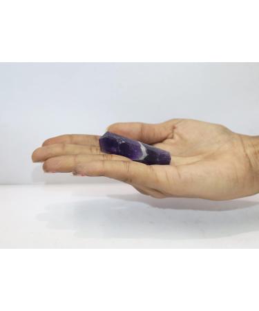 Third Eye Crystals Amethyst Point - Home Decor Reiki Gemstones Good Luck Towers & Religious Gifts - Buy Online on GoSupps.com