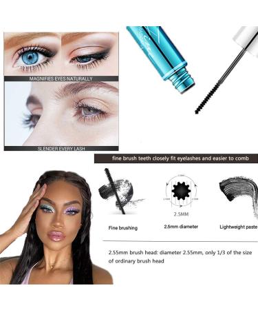 2020 QIC Fine Eyelashes Micro Mascara - 2.5mm Small Brush, Waterproof & Long-Lasting - Buy Online on GoSupps.com