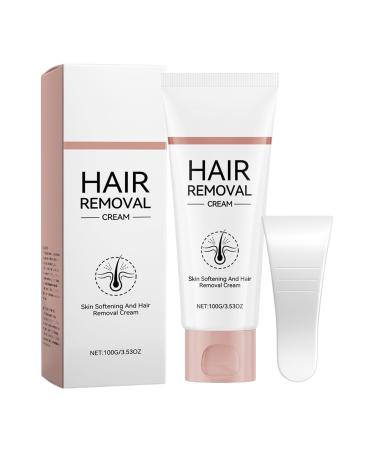 Hair Removal Cream for Women - 120ml Moisturizing Hair Removal Cream with Spatula | Removal for Sensitive Skin for Women's Face Body Arms Underarms Bikini Pubic Area Legs Private Areas