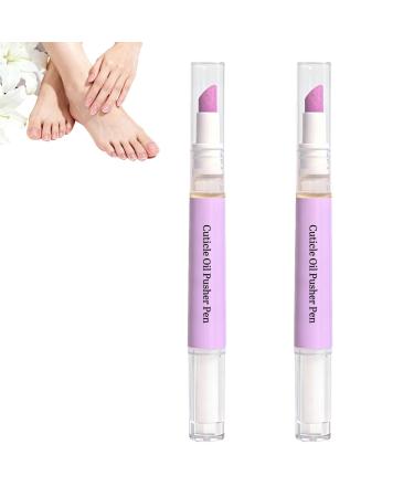 Cuticle Care Lot de 2 stylos huile pour ongles renforcent les ongles endommag s am liorent le craquage et le s chage des ongles nourrissent et hydratent les cuticules fortifient les ongles secs 2 pi ces.