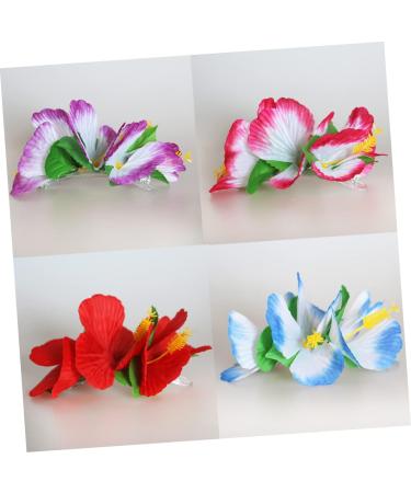 LALAFINA Hair Grips Makeup Hawaiian Flower Hairpin Hula Dance Hair Claw Clips - Buy Online on GoSupps.com