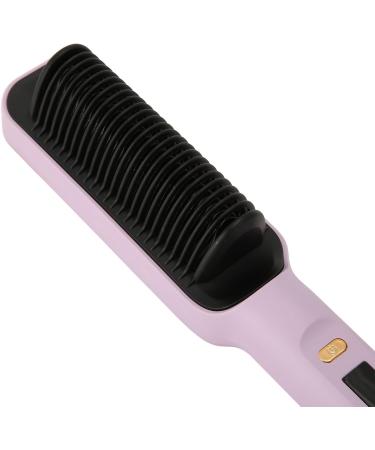 Buy Generic Hair Straightener Brush - Dual Use Adjustable Temperature Negative Ion Technology for Smooth Straight or Curly Hair - 110-220V (US Plug) - International Shipping Available - Buy Online on GoSupps.com