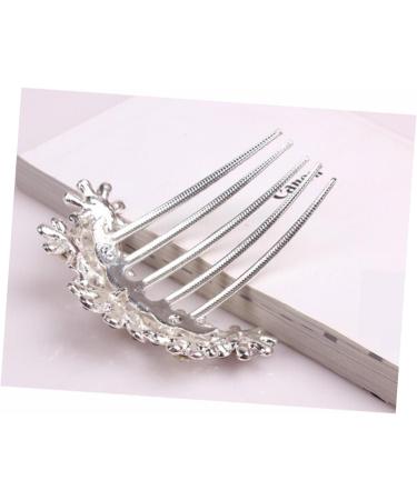 Beaupretty Tiara Women Hair Comb Bridal Hair Comb Women Hair Clip Flower Hair Comb Wedding Diamond - Buy Online on GoSupps.com