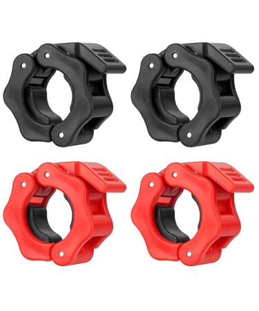 KGDUYC Fitness Collars 4 pieces dumbbell bar quick release buckles and fastening nuts