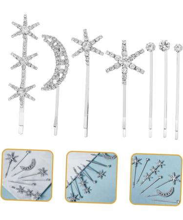Didiseaon 1 Set Fringe Bobby Pin Girl Hair Clips Hair Jewels for Women Womens Hair Clips Star Hair Clips Barrettes for Women Wedding Hair Clip Rhinestone The Side Issue Card - Buy Online on GoSupps.com