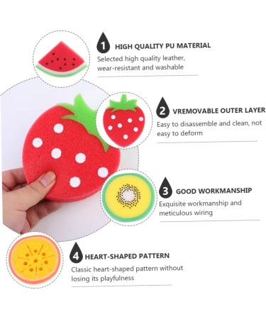 Angoily 4 Pcs Kids Bath Sponge Set - Foam Bath Balls & Reindeer Headband for Children - Perfect for Newborns & Adults - Shop Internationally - Buy Online on GoSupps.com