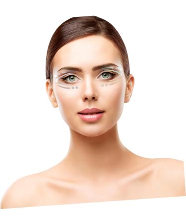 Healeved 6pcs Iridescent Eyeliner Face Decals Eye Liner Eye Stickers Eyeshadow Face Stickers Transfer Glue - Buy Online on GoSupps.com