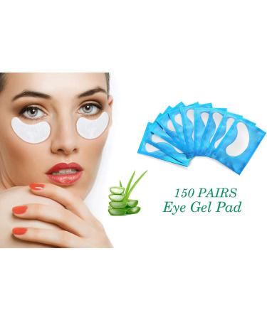 150 Pairs Set Under Eyelash Pads Comfy and Cool Under Eyelash Patches Gel Pad for Eyelash Extensions Eyelash Beauty Tool. (Blue) - Buy Online on GoSupps.com