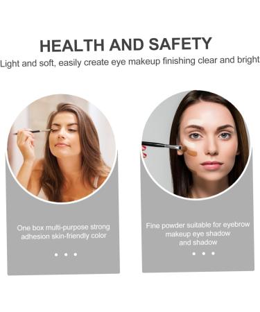 NOLITOY 8 Sets Eyebrow Powder Set Flash Suit Multifunctional Cosmetic Accessory Eyebrow Stickers Brush - Buy Online on GoSupps.com