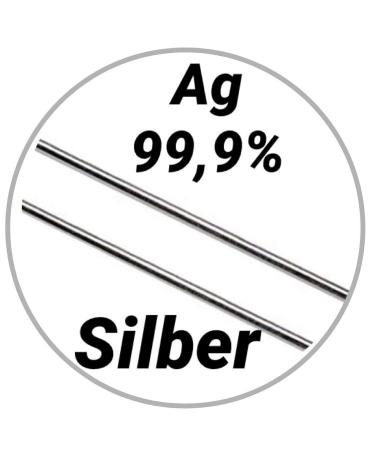 Colloidal Silver Water 1L - Highly Pure 200 PPM - Fresh & Premium Quality in Glass Bottle - International Shipping Available - Buy Online on GoSupps.com